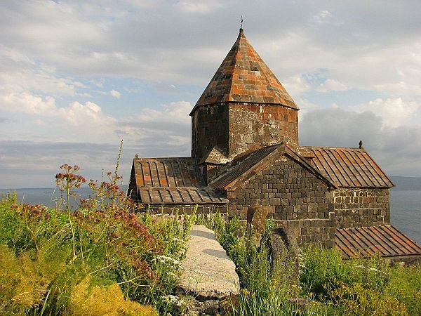 Armenia, nad jeziorem Sewan